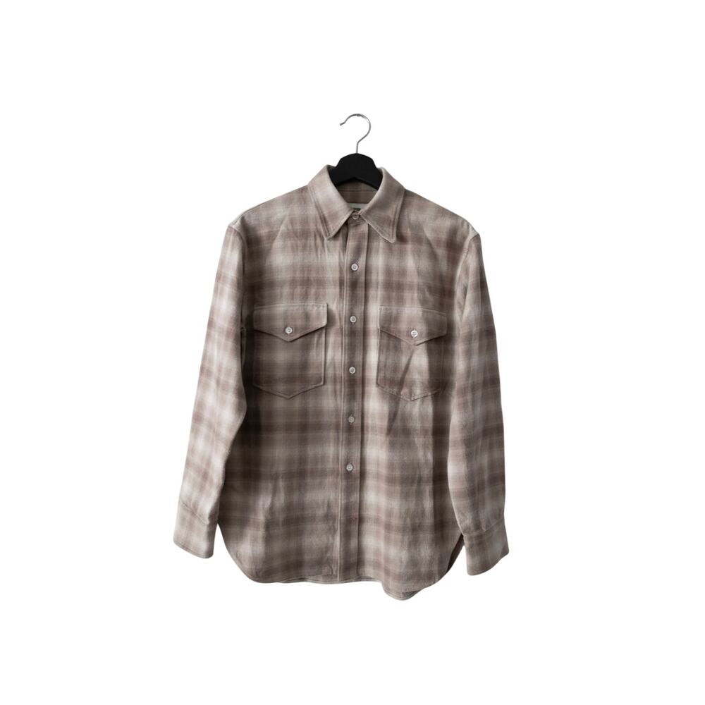 Buck Mason Plaid Button Down Cotton Flannel Shirt Men's Size XS
